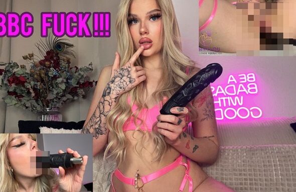 Bunny Lou Ich wurde von einer BBC Fuck Machine gefickt