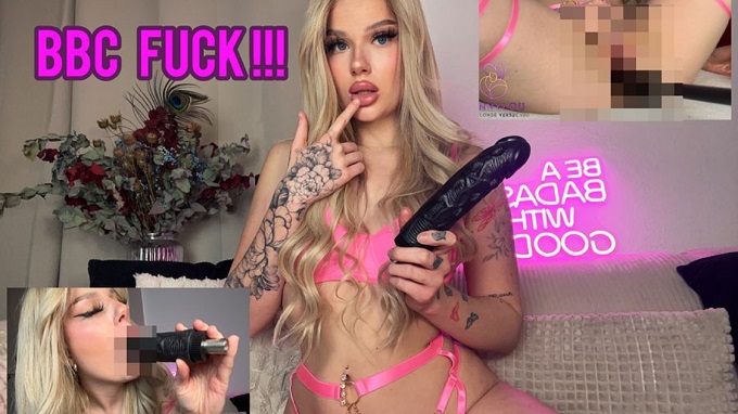 Bunny Lou Ich wurde von einer BBC Fuck Machine gefickt