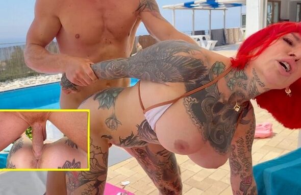 Cat Coxx Gummi weg XXL Schwanz zerlegt mir blank die FOTZE